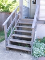 Before Photo of Existing Steps