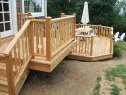 Keyhole Balustrade and Re-deck.